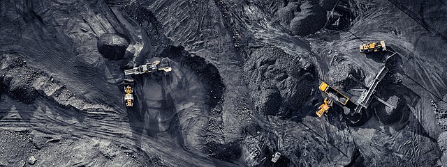 Industry,Banner,Open,Pit,Mine,,Extractive,Industrial,For,Coal,,Aerial